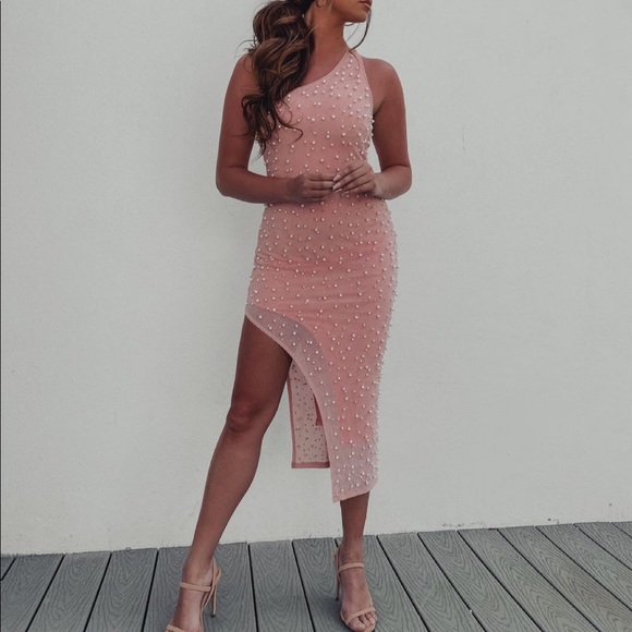 Formal Pink Dress - Picture 1 of 4